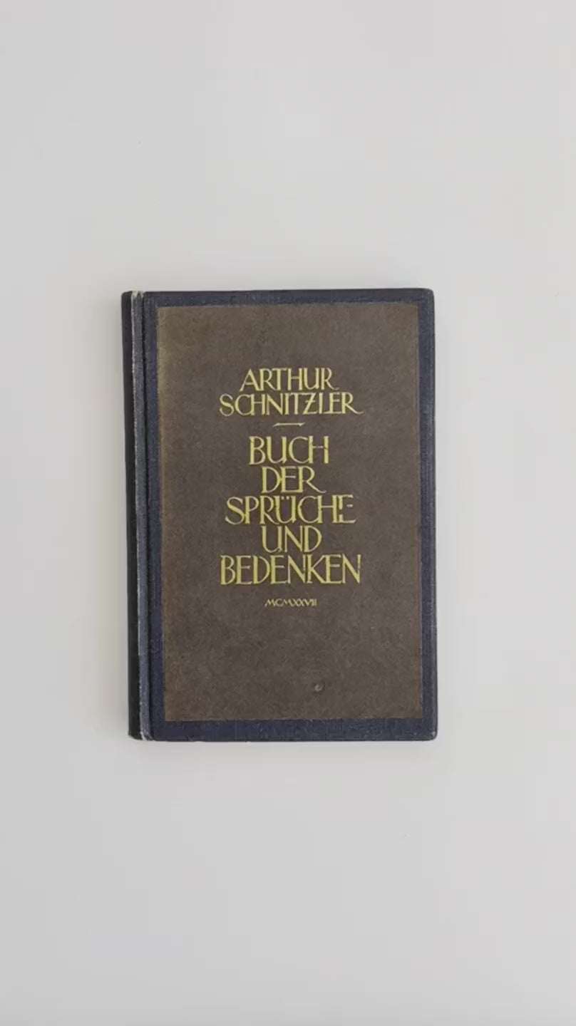 Film of Buch der Sprüche und Bedenken.