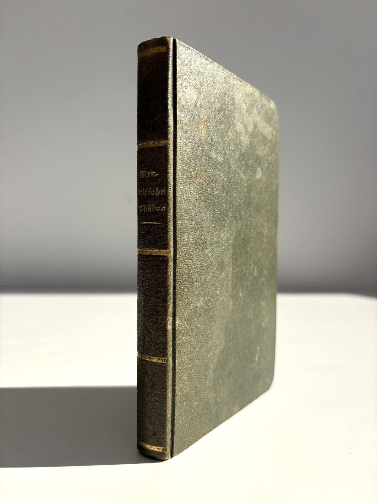 Moses Mendelssohn, Phaedon, 1780 — Karlsruhe Unauthorized Reprint (Salloch Copy)