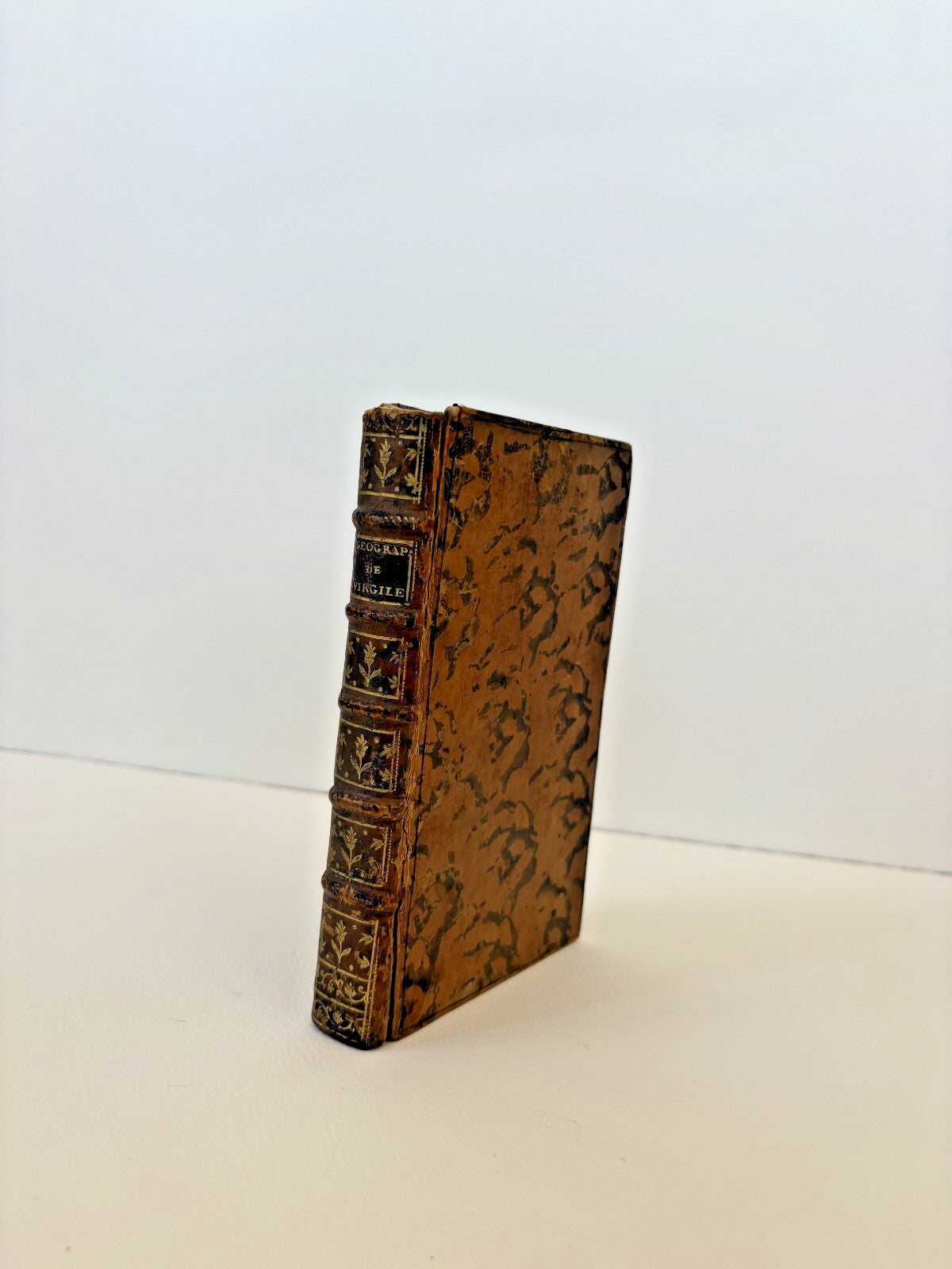 Helliez, Geography of Virgil, 1771 — First Edition, Fold-Out Map (Kallendorf Copy)