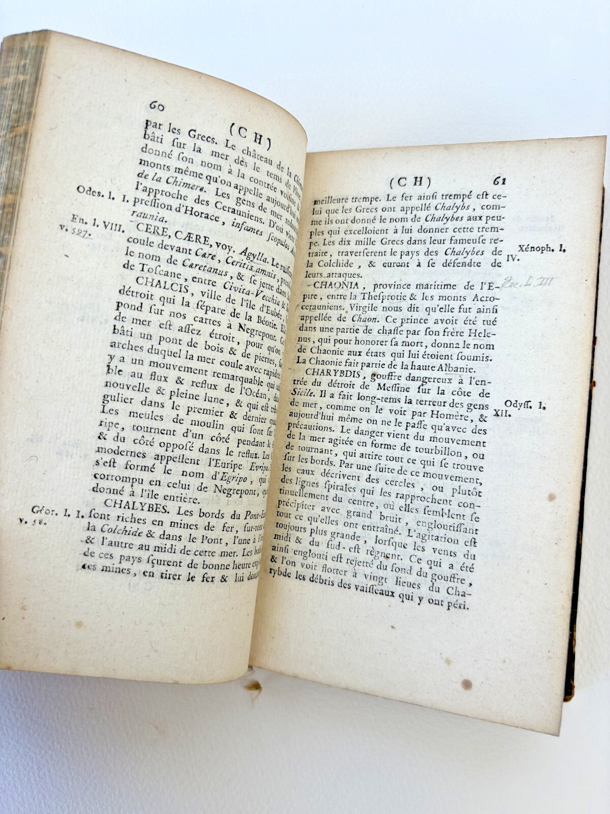 Helliez, Geography of Virgil, 1771 — First Edition, Fold-Out Map (Kallendorf Copy)