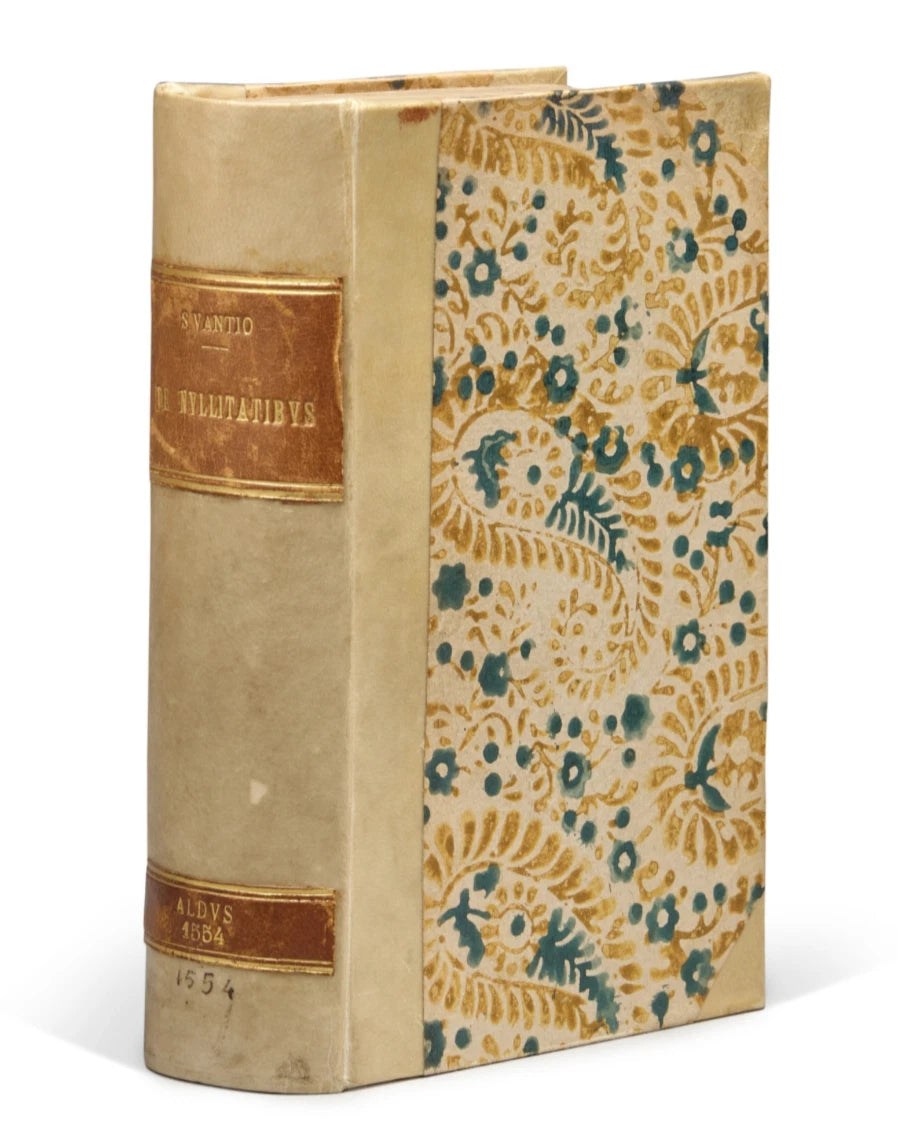 Sebastiano Vanzi’s Renaissance Legal Treatise — The First Aldine Edition, Annotated by a 16th-Century Lawyer