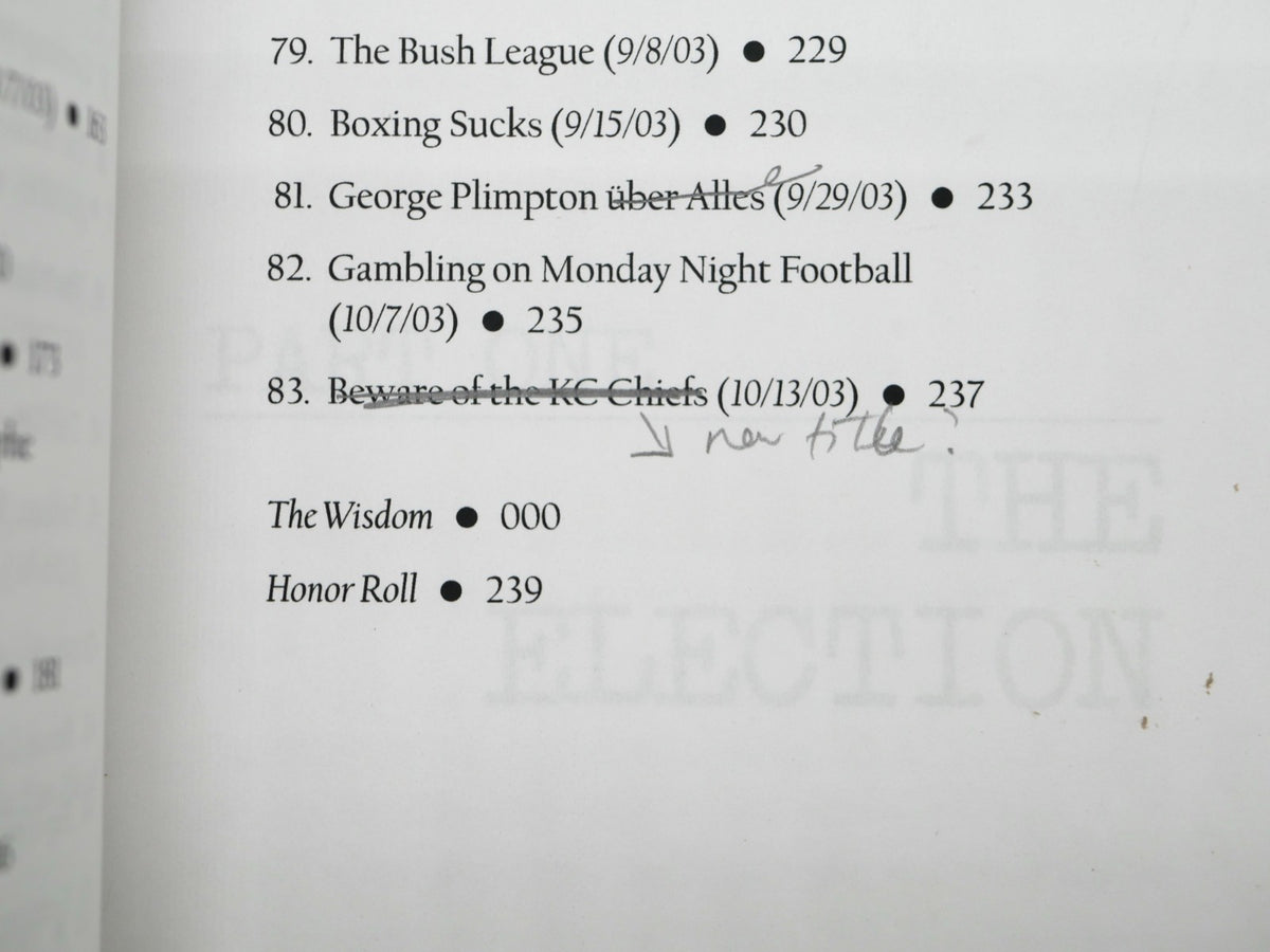 Contents p. xiii with über Alles deleted and new title queried for no. 83