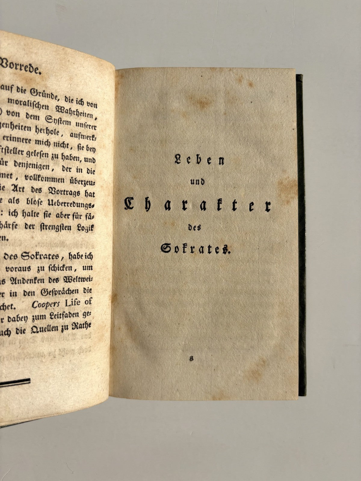 Moses Mendelssohn, Phaedon, 1780 — Karlsruhe Unauthorized Reprint (Salloch Copy)