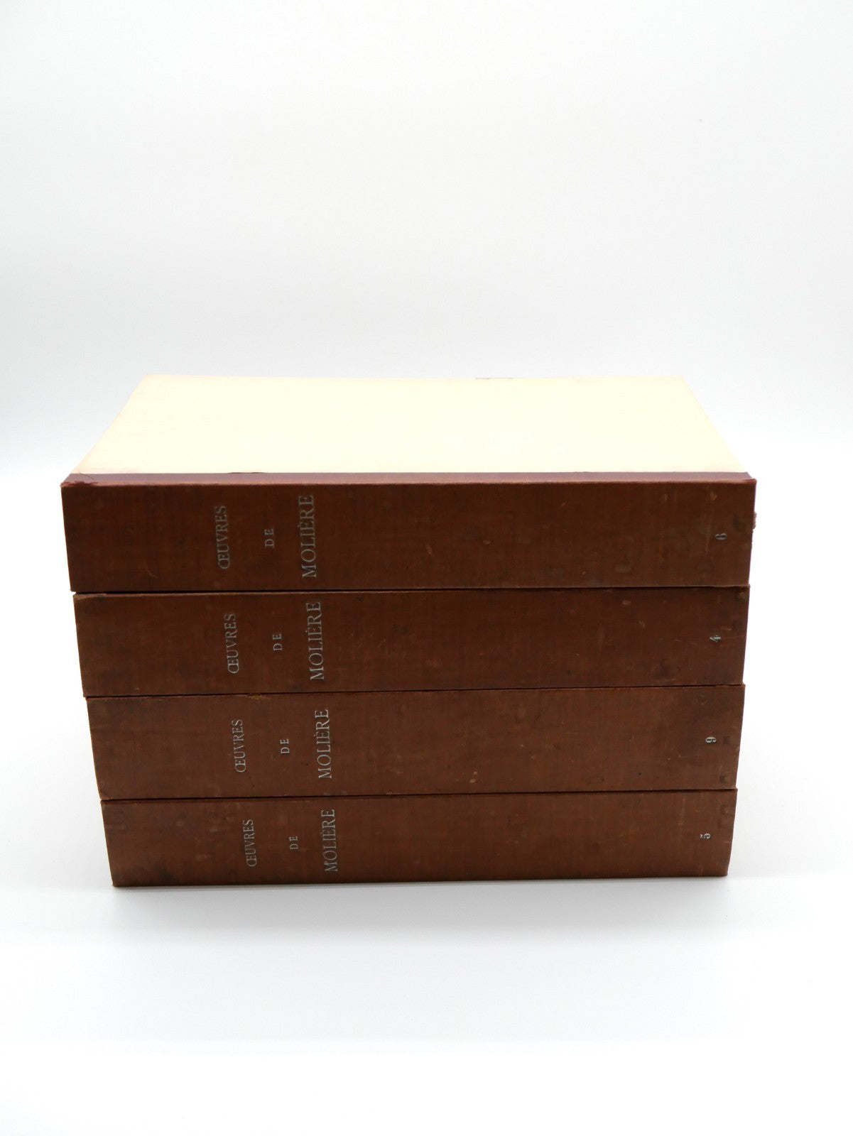 Molière, Œuvres, 16 Vols — Antique Illustrated French Deluxe Set