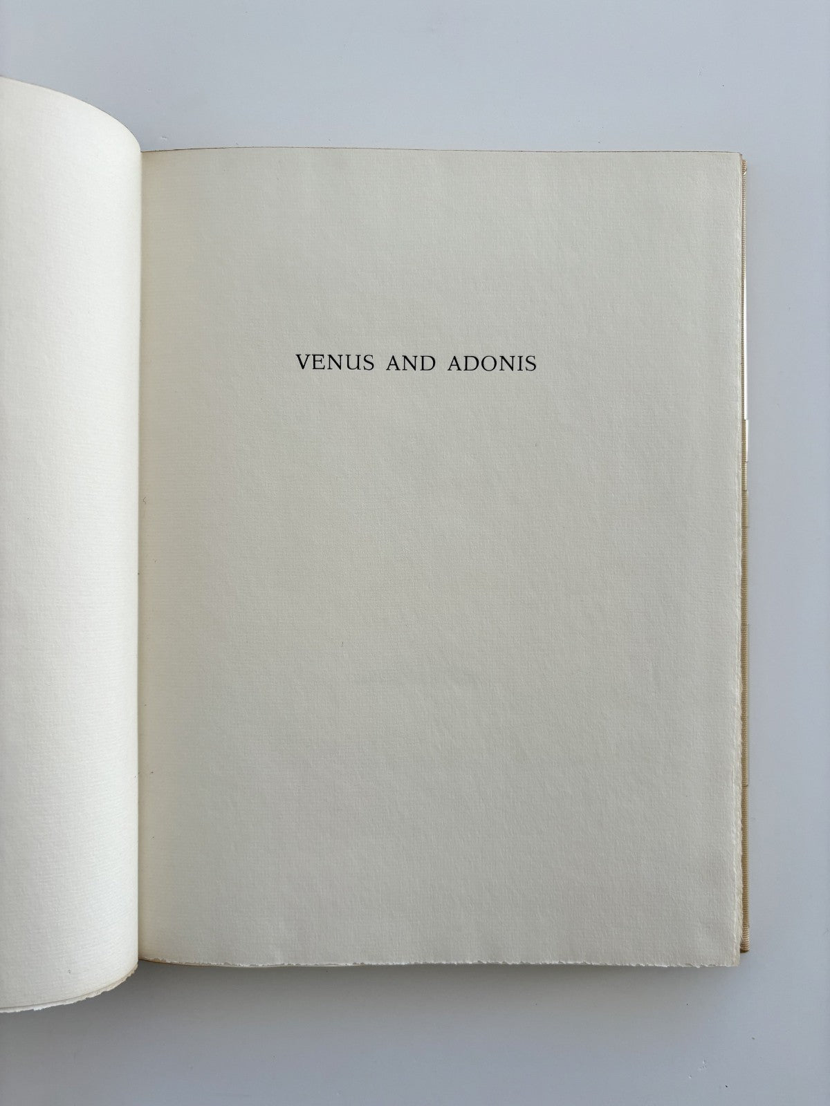 Shakespeare, Venus and Adonis — Rockwell Kent, 1931 — Signed Limited Edition