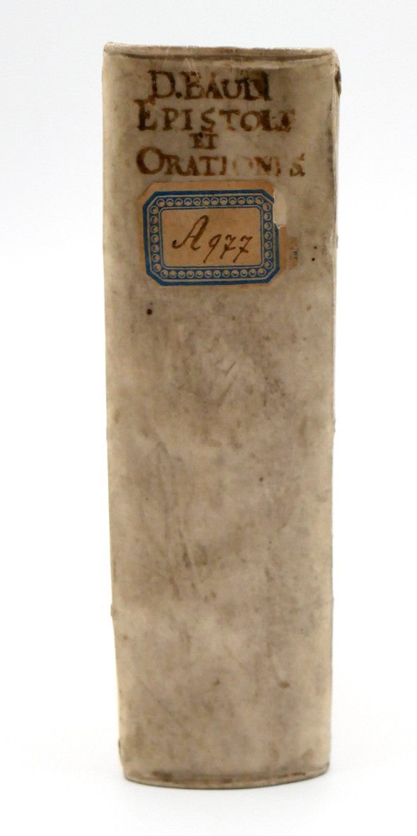 Baudius, Epistolae et Orationes, Editio Nova, 1642 — Janssonius, Vellum (Salloch Copy)