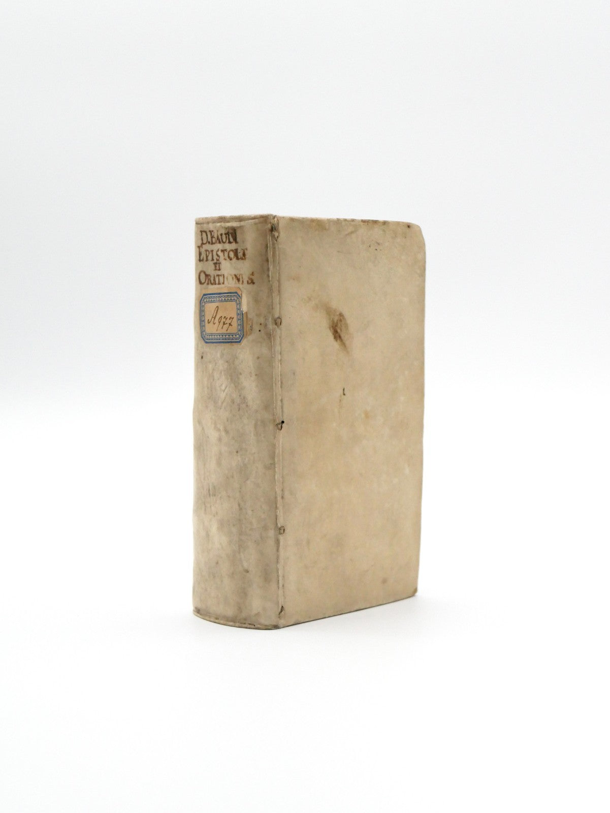 Baudius, Epistolae et Orationes, Editio Nova, 1642 — Janssonius, Vellum (Salloch Copy)