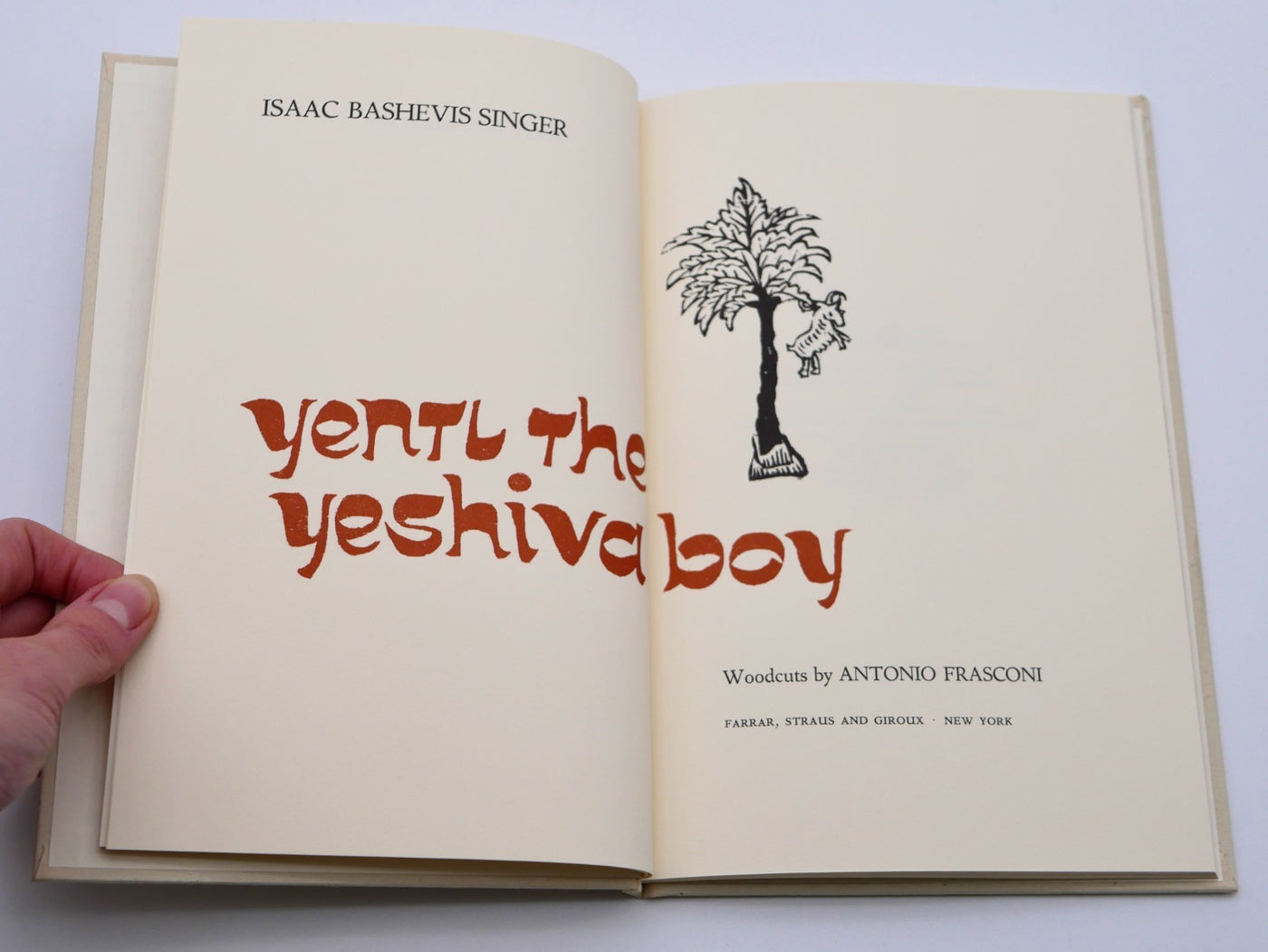 Isaac Bashevis Singer, Yentl the Yeshiva Boy, 1983 — Limited Signed Illustrated Edition