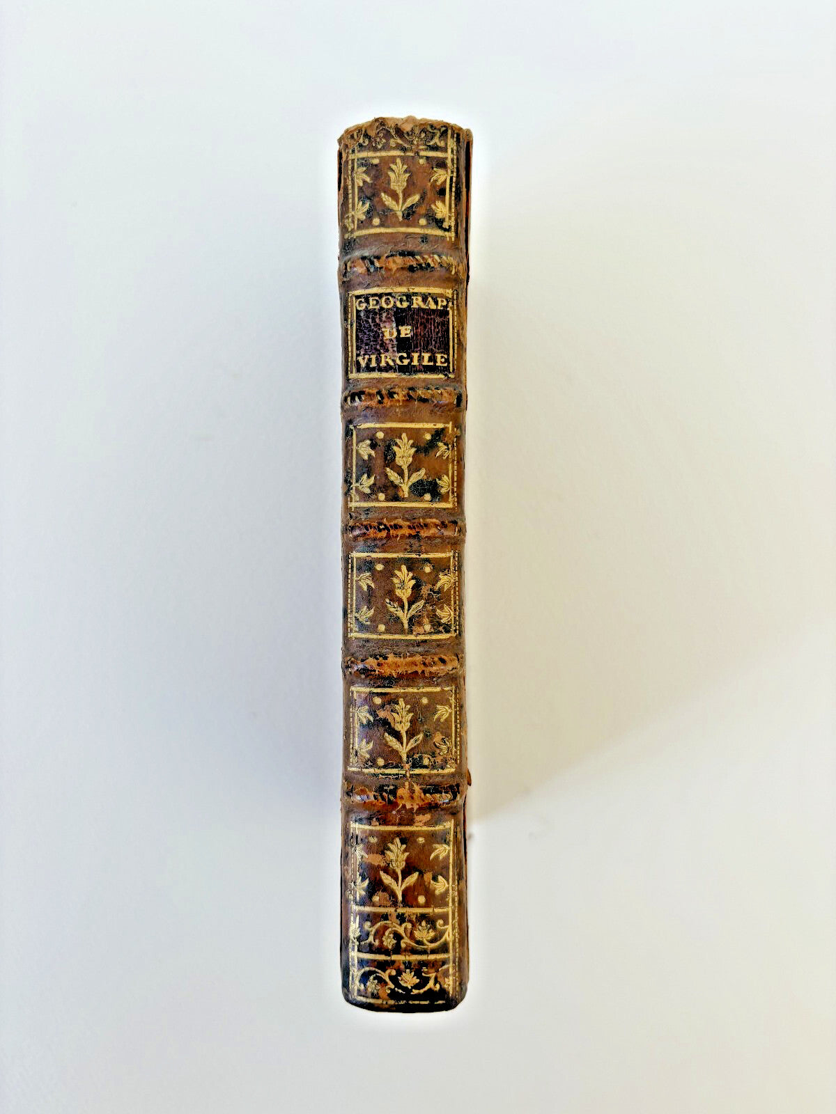 Helliez, Geography of Virgil, 1771 — First Edition, Fold-Out Map (Kallendorf Copy)