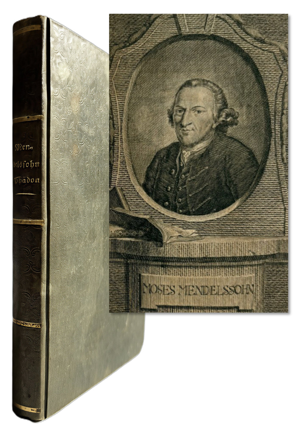 Moses Mendelssohn, Phaedon, 1780 — Karlsruhe Unauthorized Reprint (Salloch Copy)