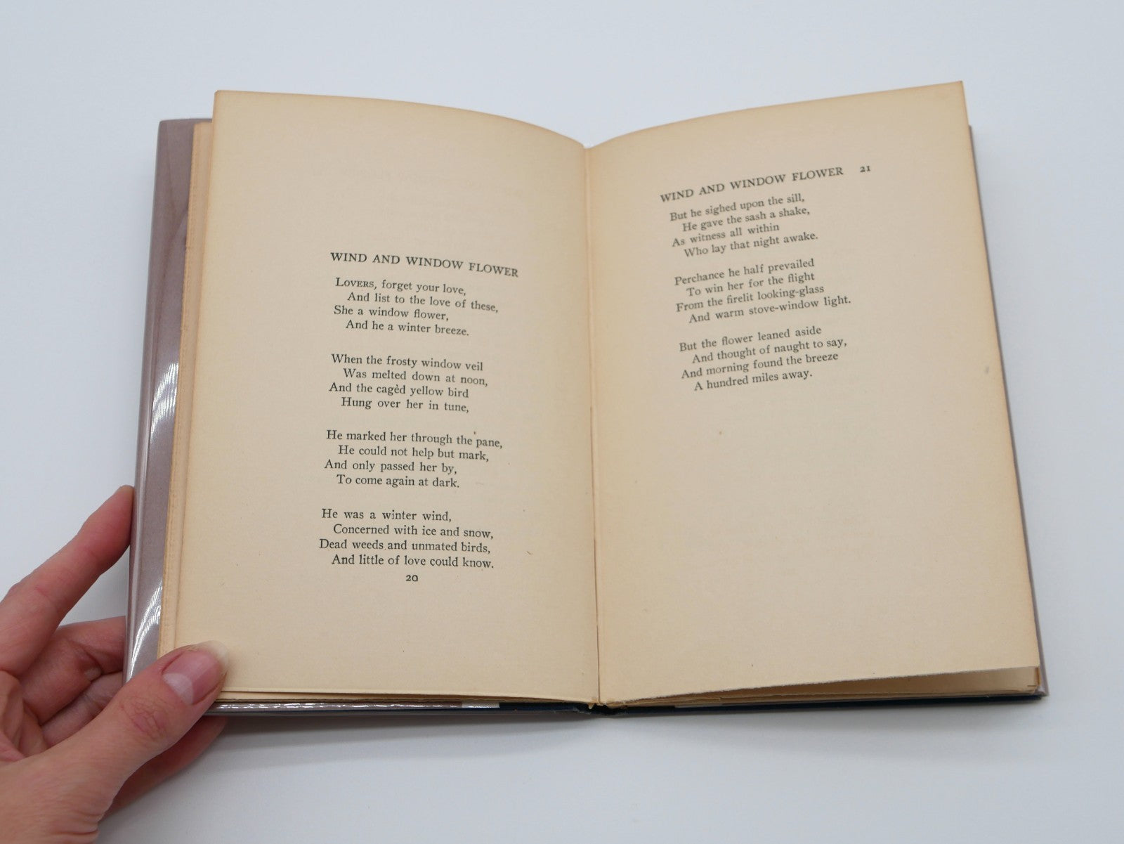 Robert Frost, A Boy's Will, 1915 — New York: Henry Holt, First American, Second Issue