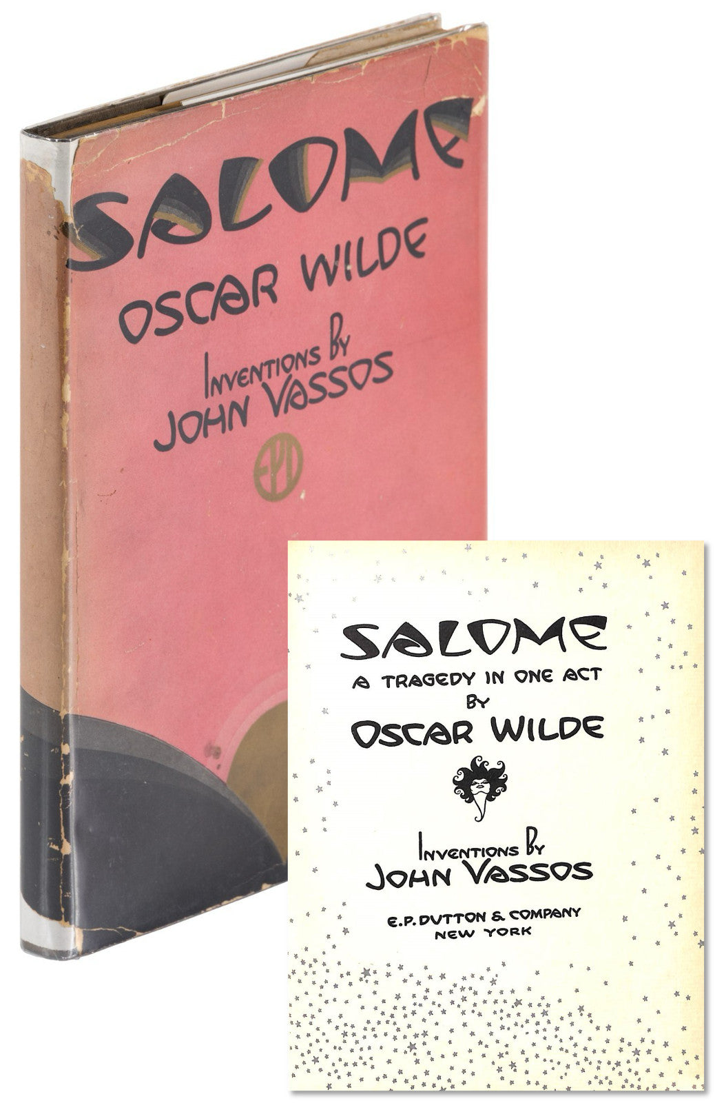 Oscar Wilde, Salome — Illustrated by John Vassos, 1927 — First Thus, Dutton, in Dust Jacket