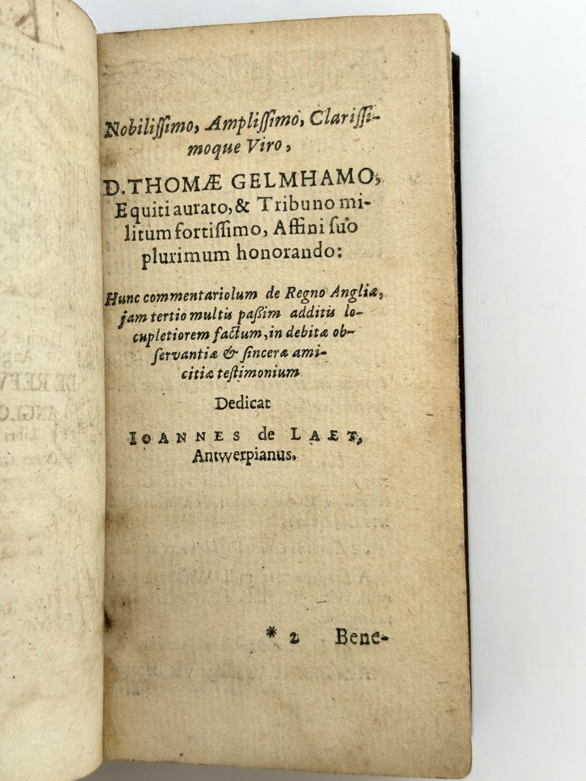 Thomas Smith, De Republica Anglorum, 1641 — Elzevir Press, 12mo