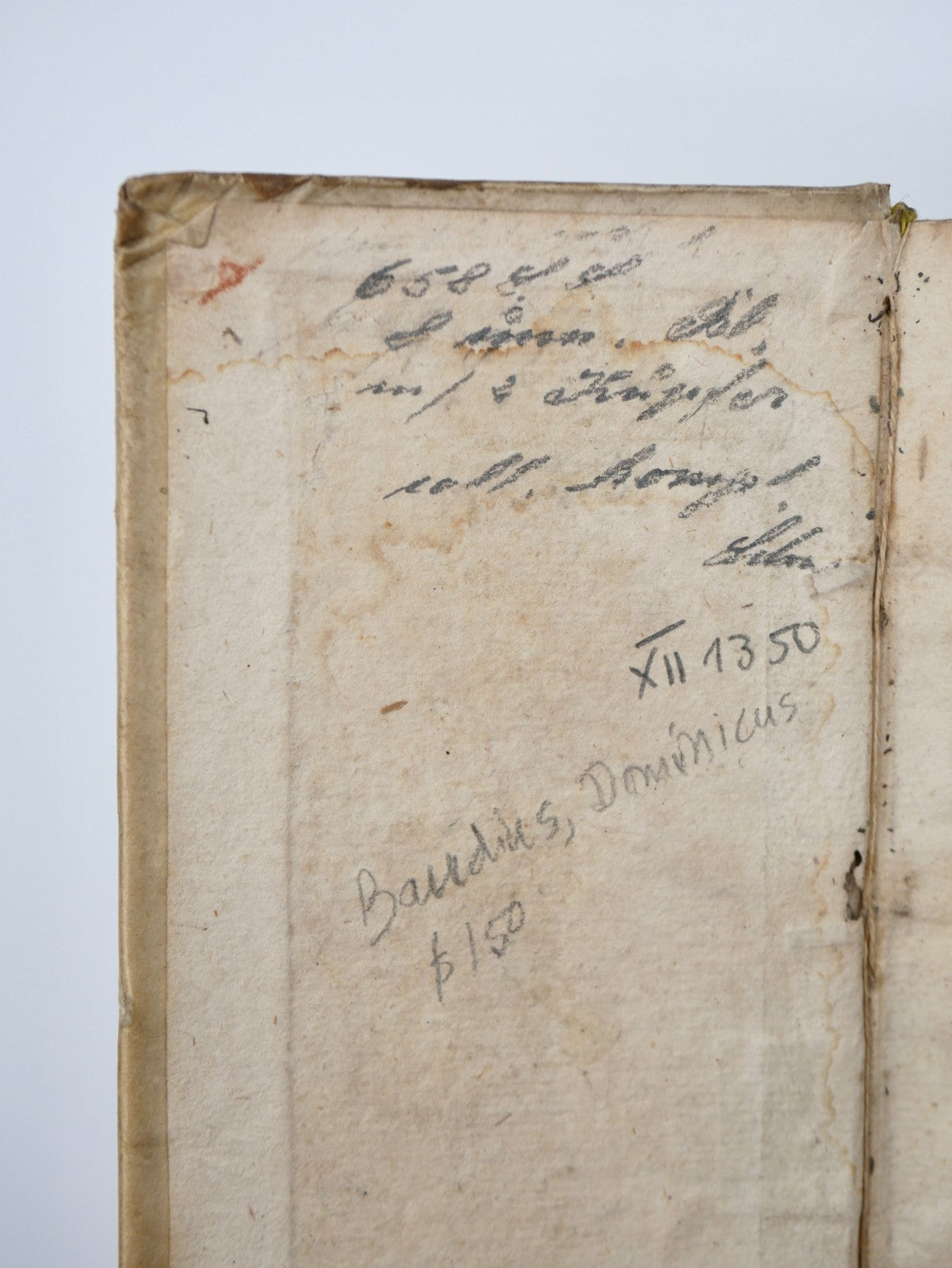 Baudius, Epistolae et Orationes, Editio Nova, 1642 — Janssonius, Vellum (Salloch Copy)