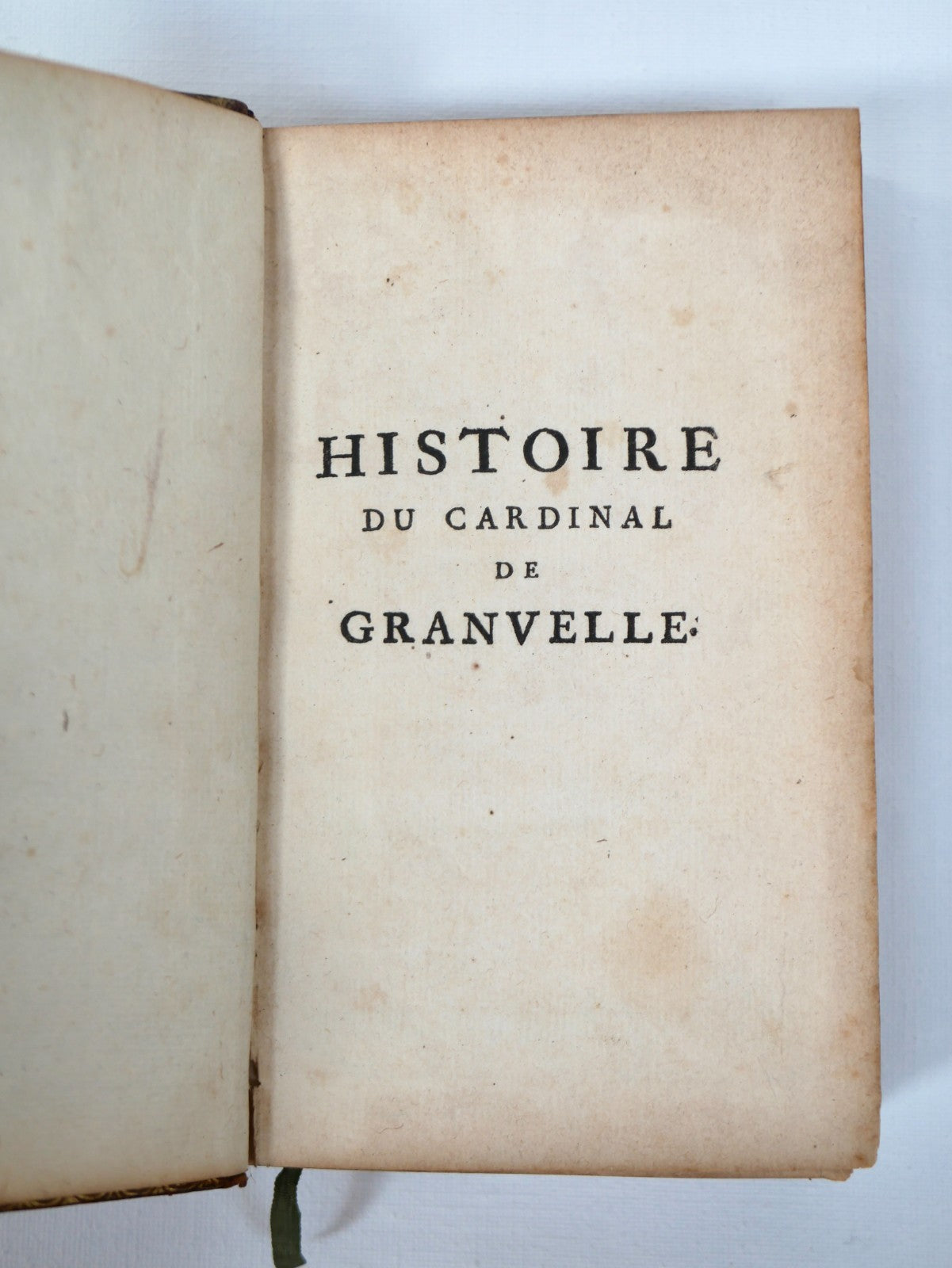 Cardinal Granvelle — Habsburg Biography, 1761 — First Edition (Brooker Provenance)