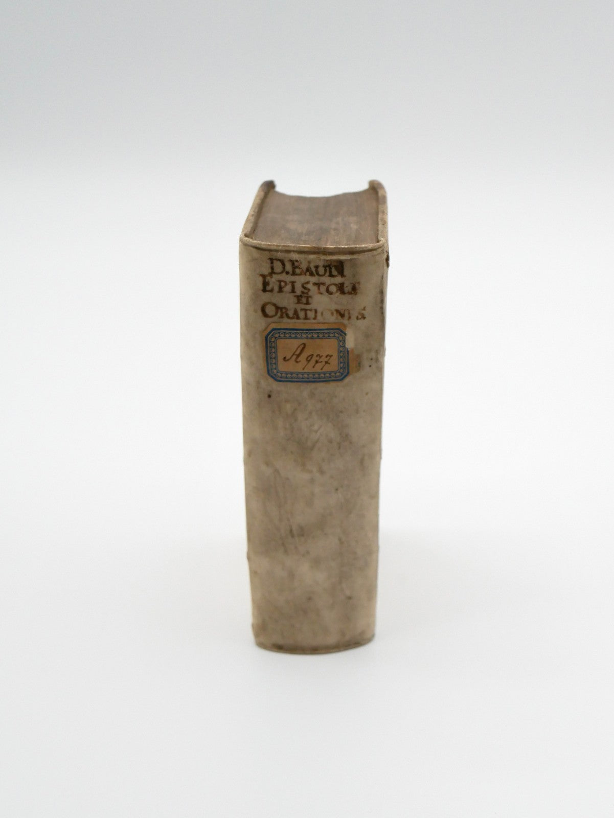 Baudius, Epistolae et Orationes, Editio Nova, 1642 — Janssonius, Vellum (Salloch Copy)