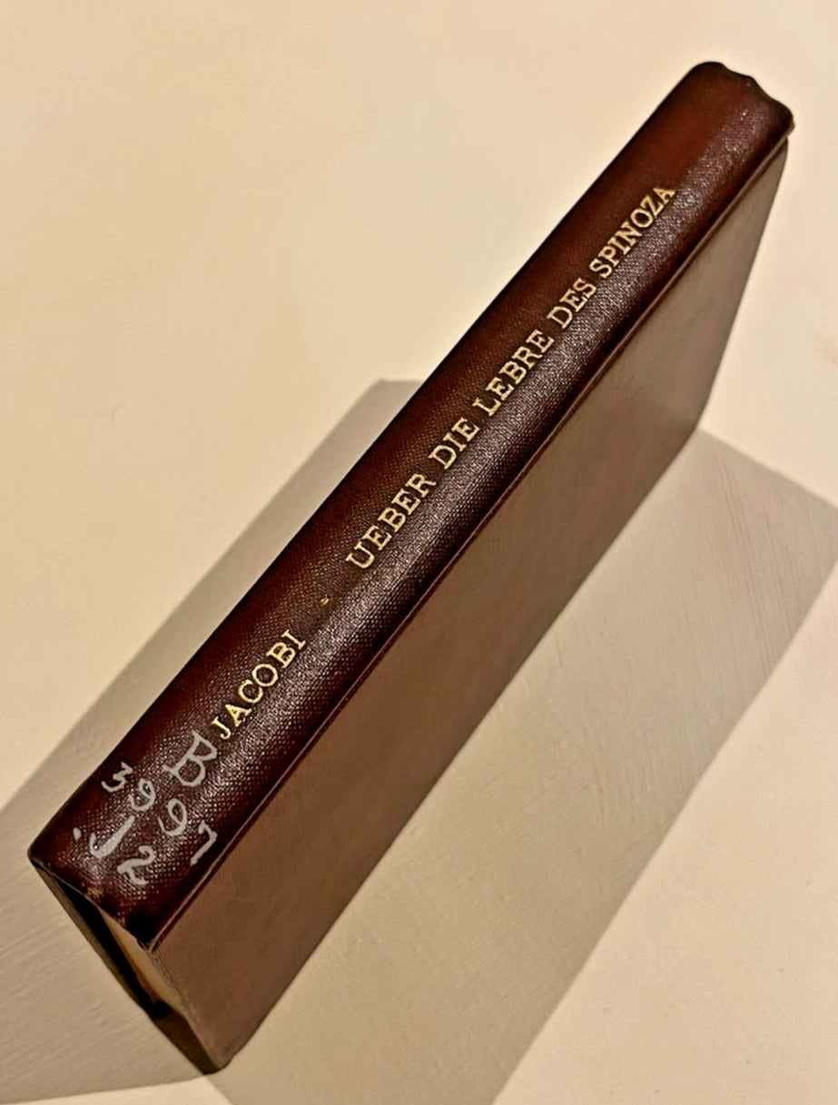 Über die Lehre des Spinoza