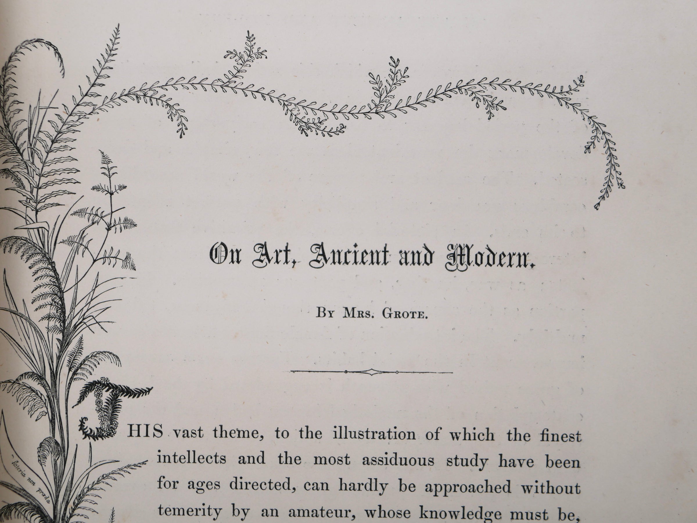 The Victoria Regia