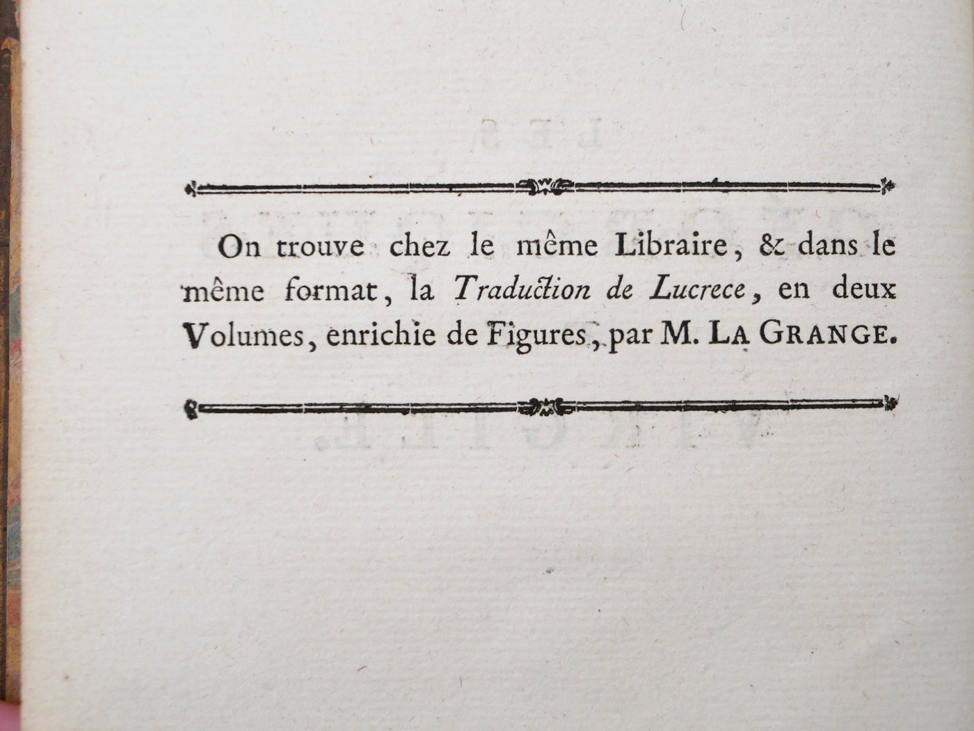 Virgil’s Georgics in the Rare Grand-Papier Issue Described by Craig Kallendorf