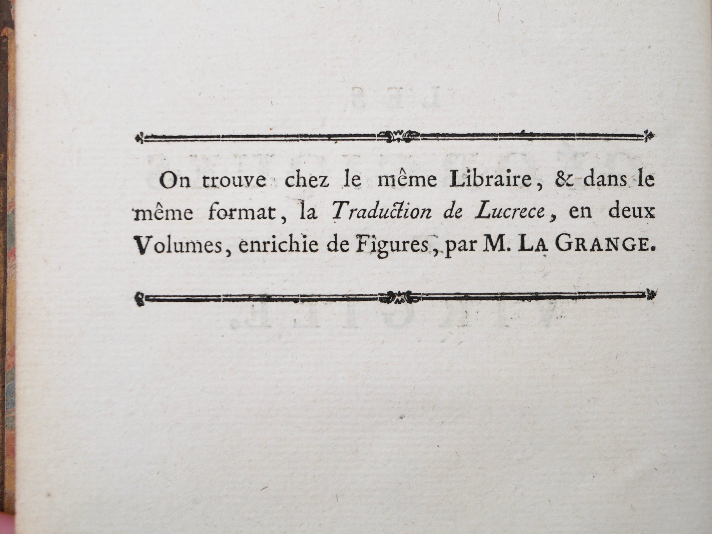 Virgil’s Georgics in the Rare Grand-Papier Issue Described by Craig Kallendorf