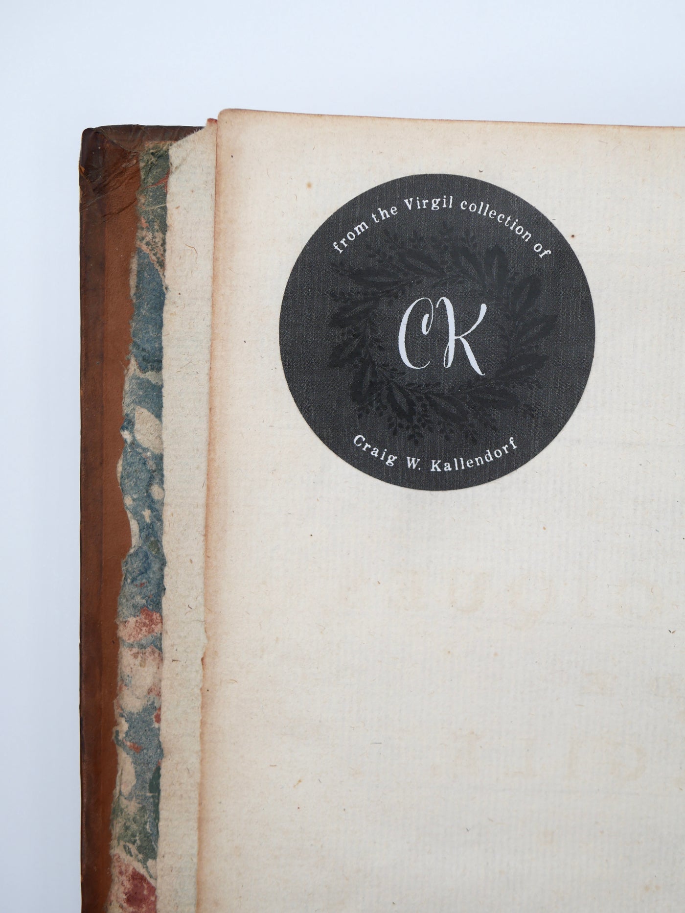 Virgil’s Georgics in Contemporary French Calf from the Library of Craig Kallendorf