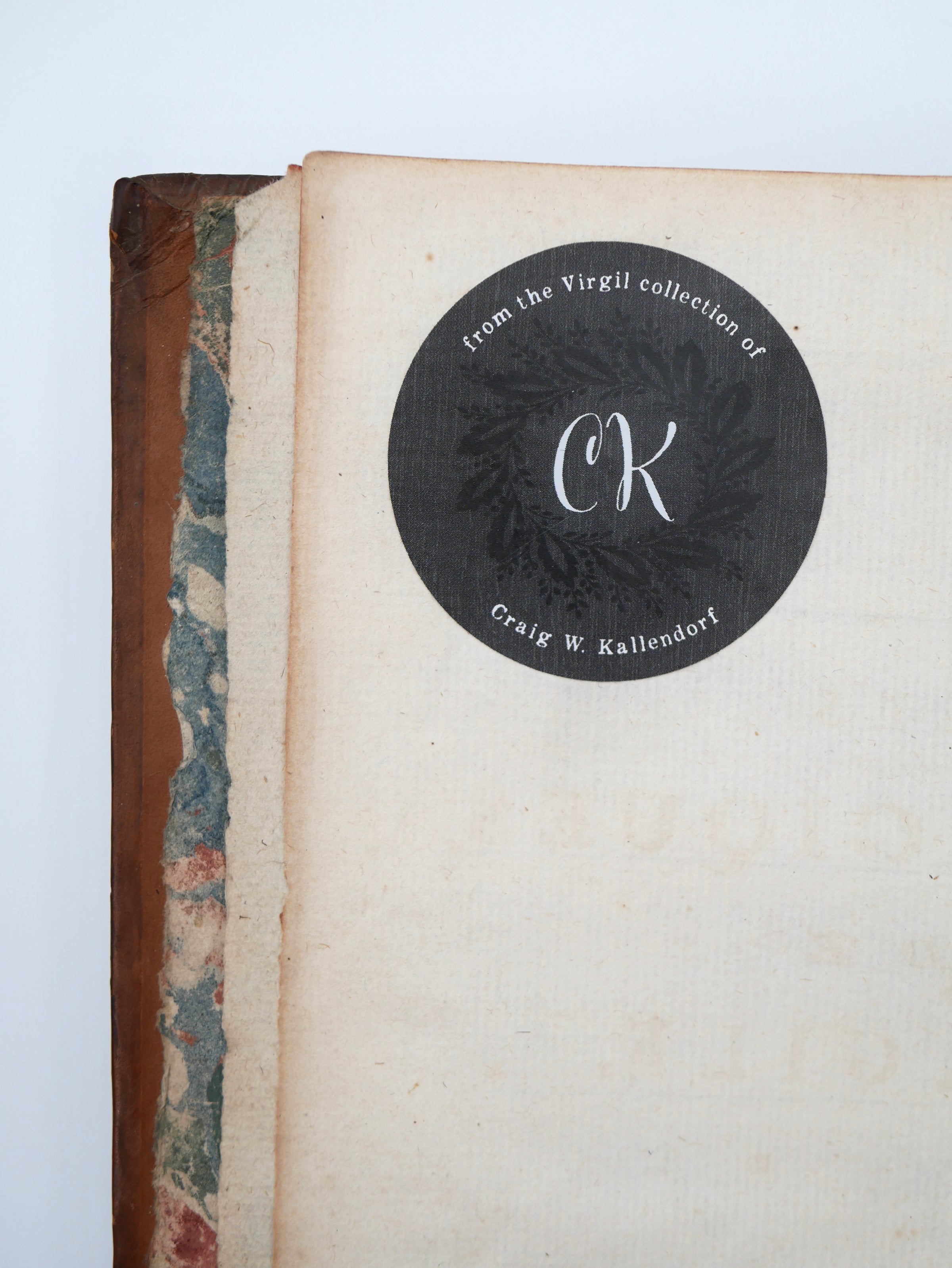 Virgil’s Georgics in Contemporary French Calf from the Library of Craig Kallendorf