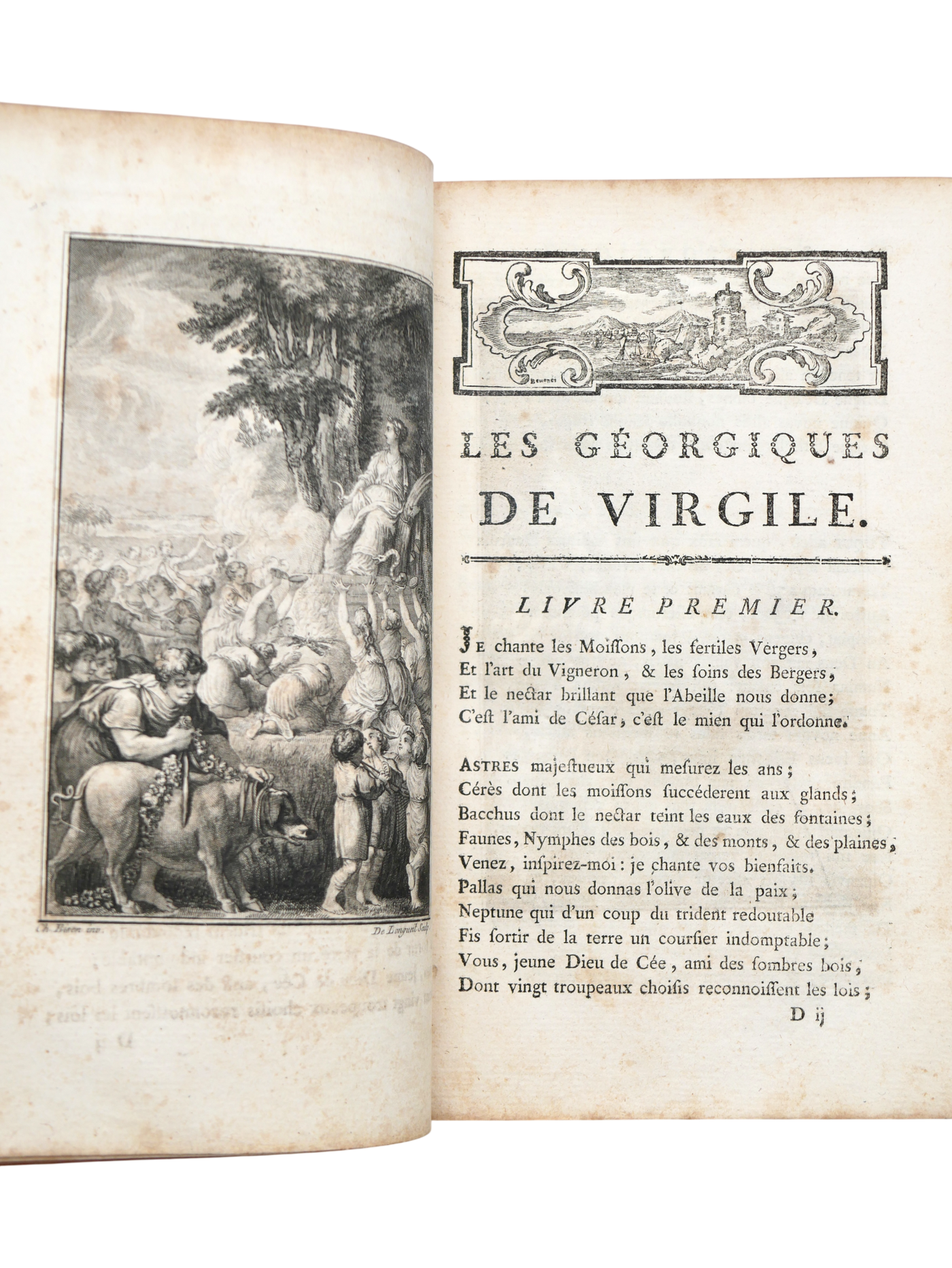 Virgil’s Georgics in Contemporary French Calf from the Library of Craig Kallendorf